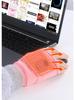 Portable Heated Half-Finger Touchscreen Winter Gloves – Quick Warming and Cold-Proof