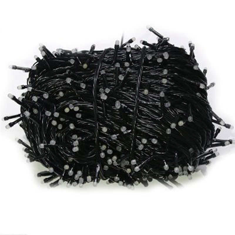 LED Light String Stars Fairy Light Black Line Anti Aog Colorful Lights