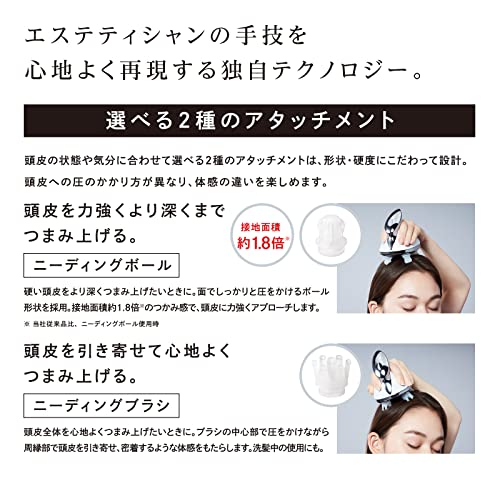 [Official Store Exclusive] ReFa HEAD SPA with Original Shopping Bag (White) MTG Scalp Care Scalp Massage Scalp Care