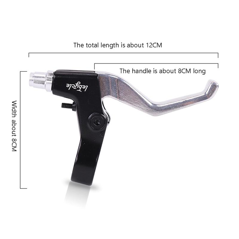 Lebycle Leve Freno Mtb Lega di Alluminio Ultraleggera Cantilever Mountain Bike Bicicletta Meccanica a Ferro di Cavallo Bracci V-Brake Maniglia