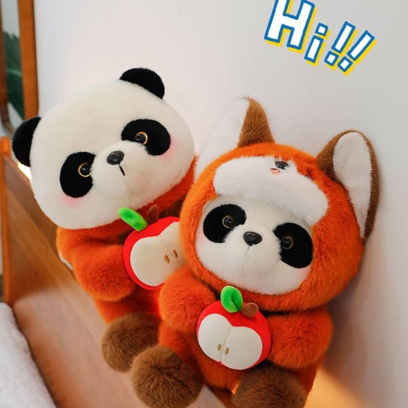 Cute Bear Plush Pillow Soft Pp Cotton Stuffed Toy For Adorable Gifts And Decorations