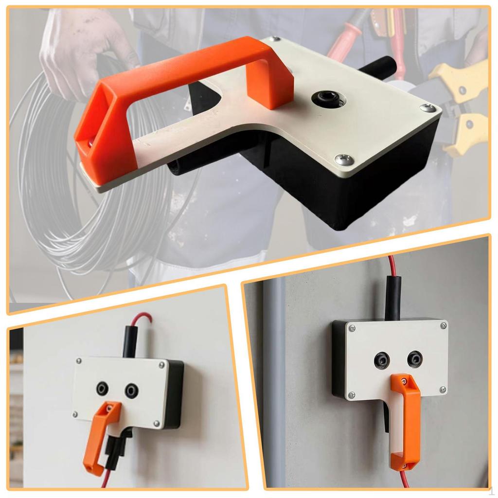 Cable Puller with Handle, Auxiliary Tool, Installation Tool for Building Electricians And DIY