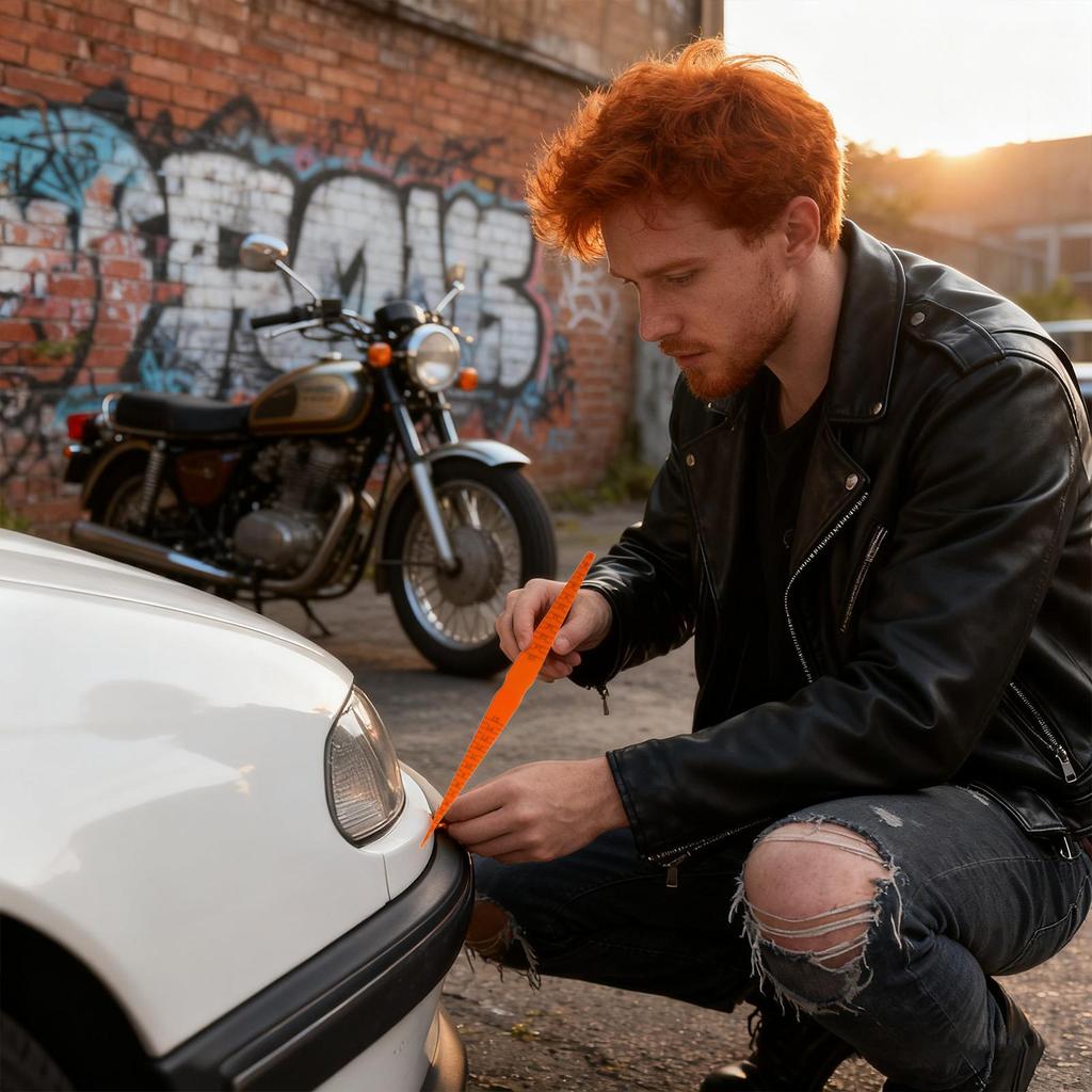 Car Door Panel Gap Alignment Gauge Measuring Tool Vehicle Measurement Positioning Ruler Auto Body Gap Measurement Tool For Hood