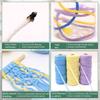 New 3mm Macrame Cord Soft Eco-friendly Colored Cotton Rope Knotting and Weaving Rope Home Decor