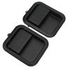 2pcs Car Exterior Door Handle Left Right Heavy Duty Replacement for Jeep Wrangler 91‑06 55176383ae