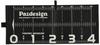 Paz Design PROTECT MAJOR 40 II (Protect Major 40 II) BlackWhite PAC-317 Size 20 X 47cm (Measuring Tape Size 40cm)