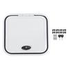 RV Compartment Door 16 X 16in Aluminum Alloy Rounded Corner Baggage Cargo Compartment Access Door for Motorhome