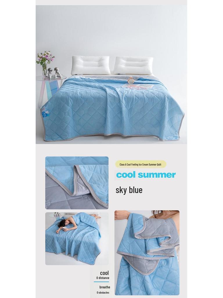 Ice Spring Cool Silk Summer Quilt 2025: Ultra-Soft, Air Conditioning Comfort, Hot Seller