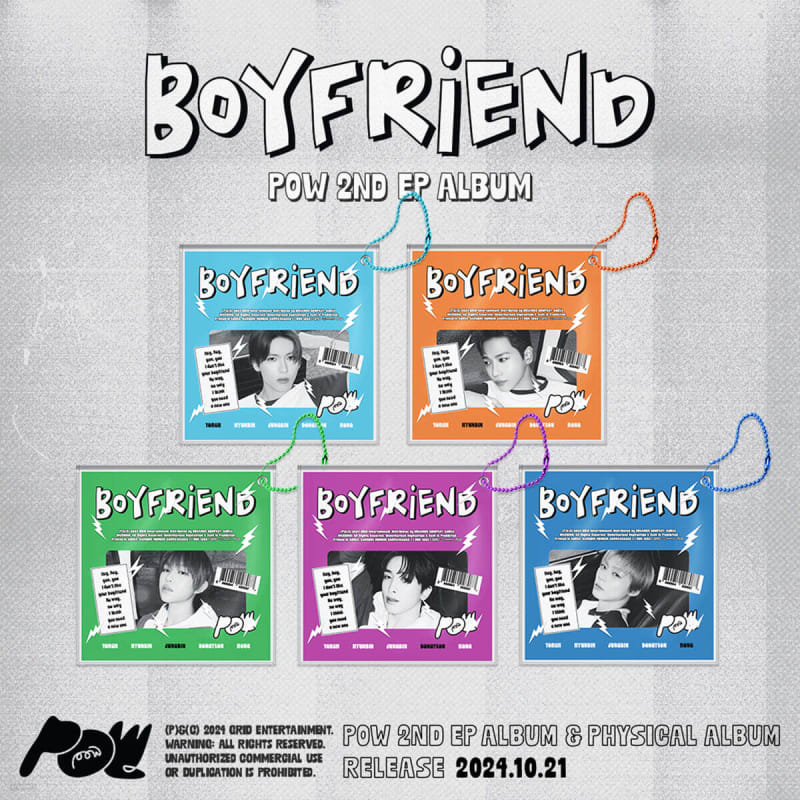 

POW (Pau) - 2nd EP Album [1 out of 5 randomly sent]