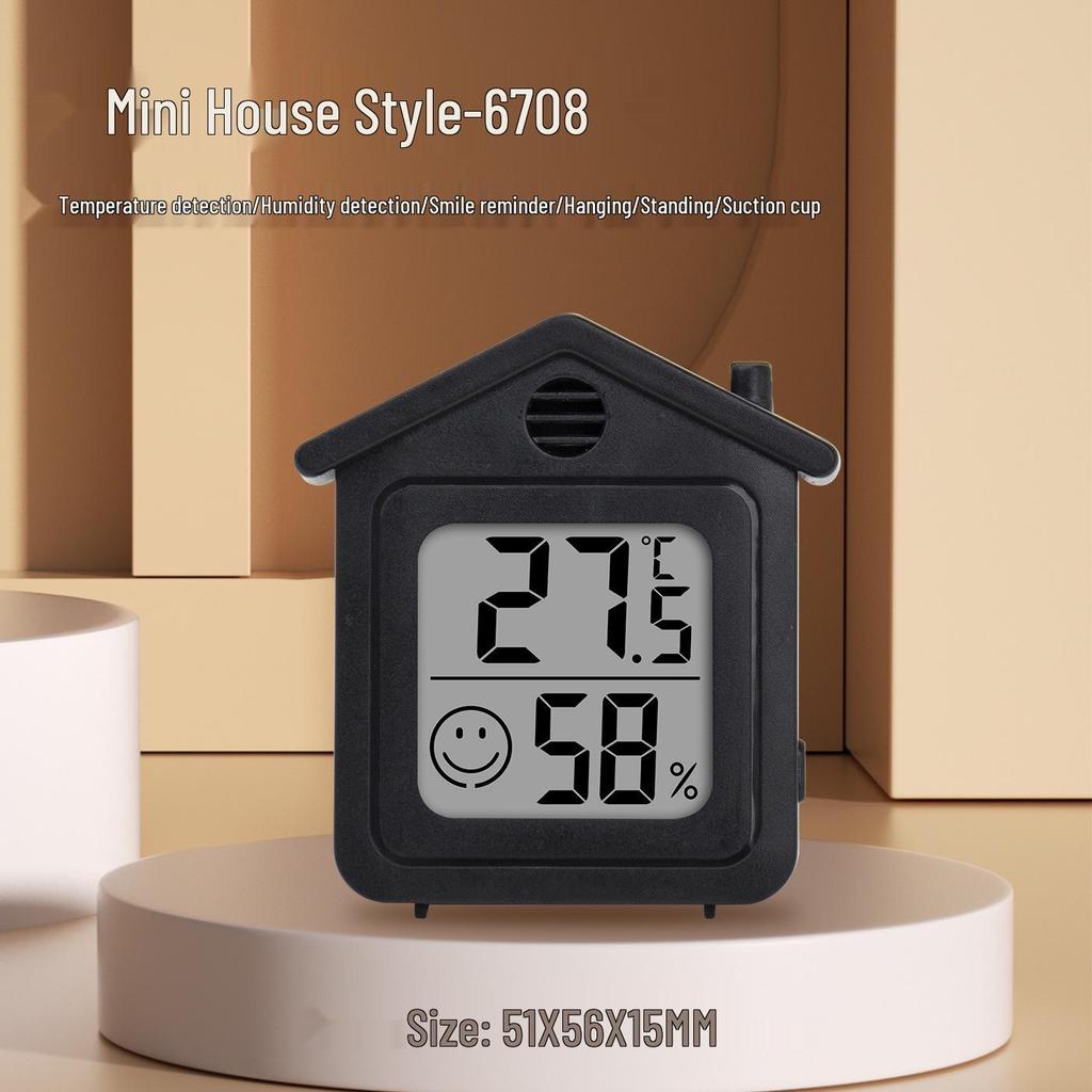 High-Precision Indoor Temperature & Humidity Meter with Magnetic Mount and Large-Display
