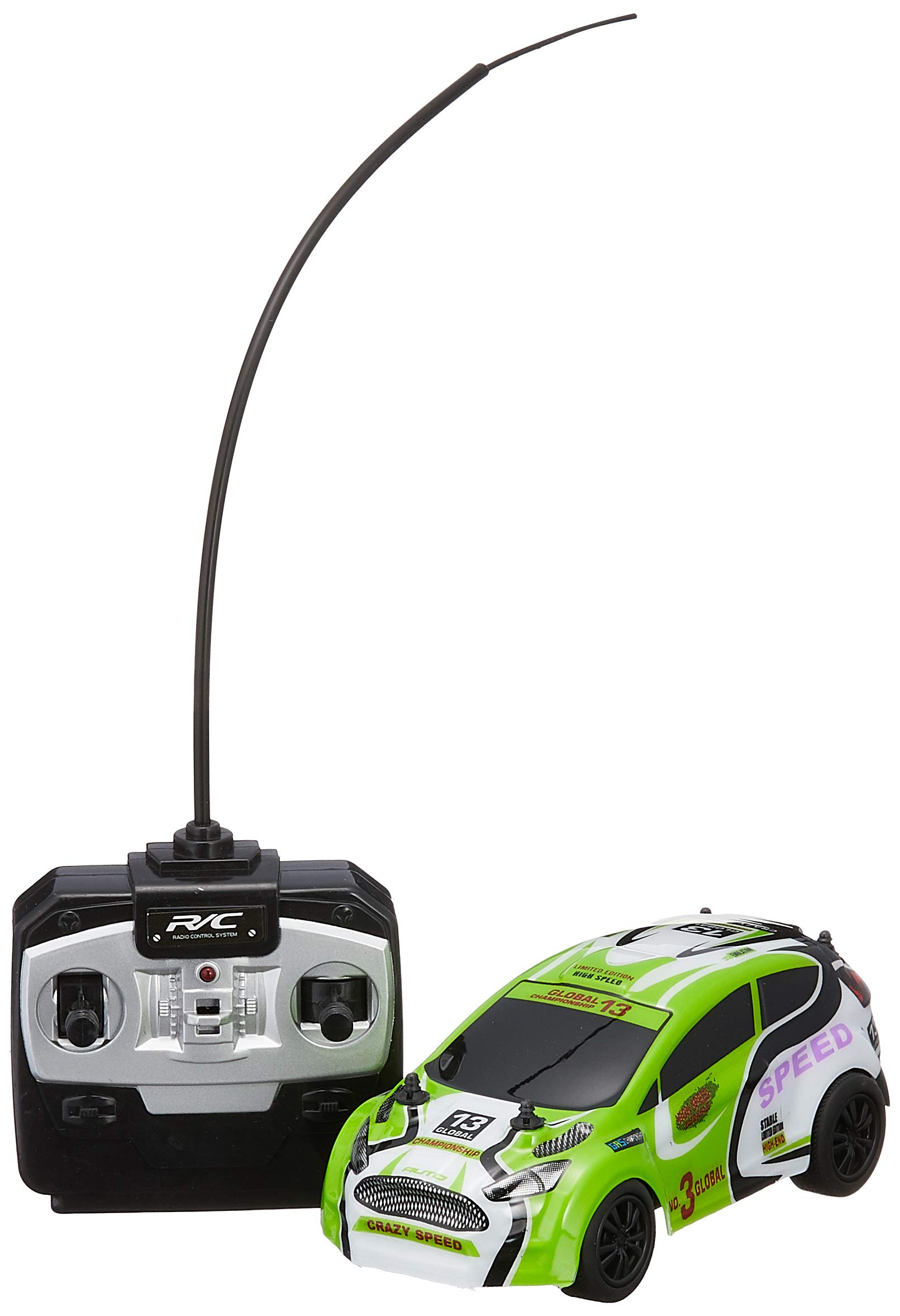 

27MHz R/C Extreme Rally Car, Green, Electric Radio Control, 14396
