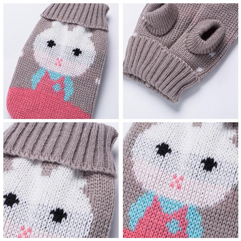 Cute Sphynx Cat Sweater Pullover Winter Warm Pet Clothes for Cats Kedi Kitten Costume Puppy Clothing Mascotas Ropa Para Gatos
