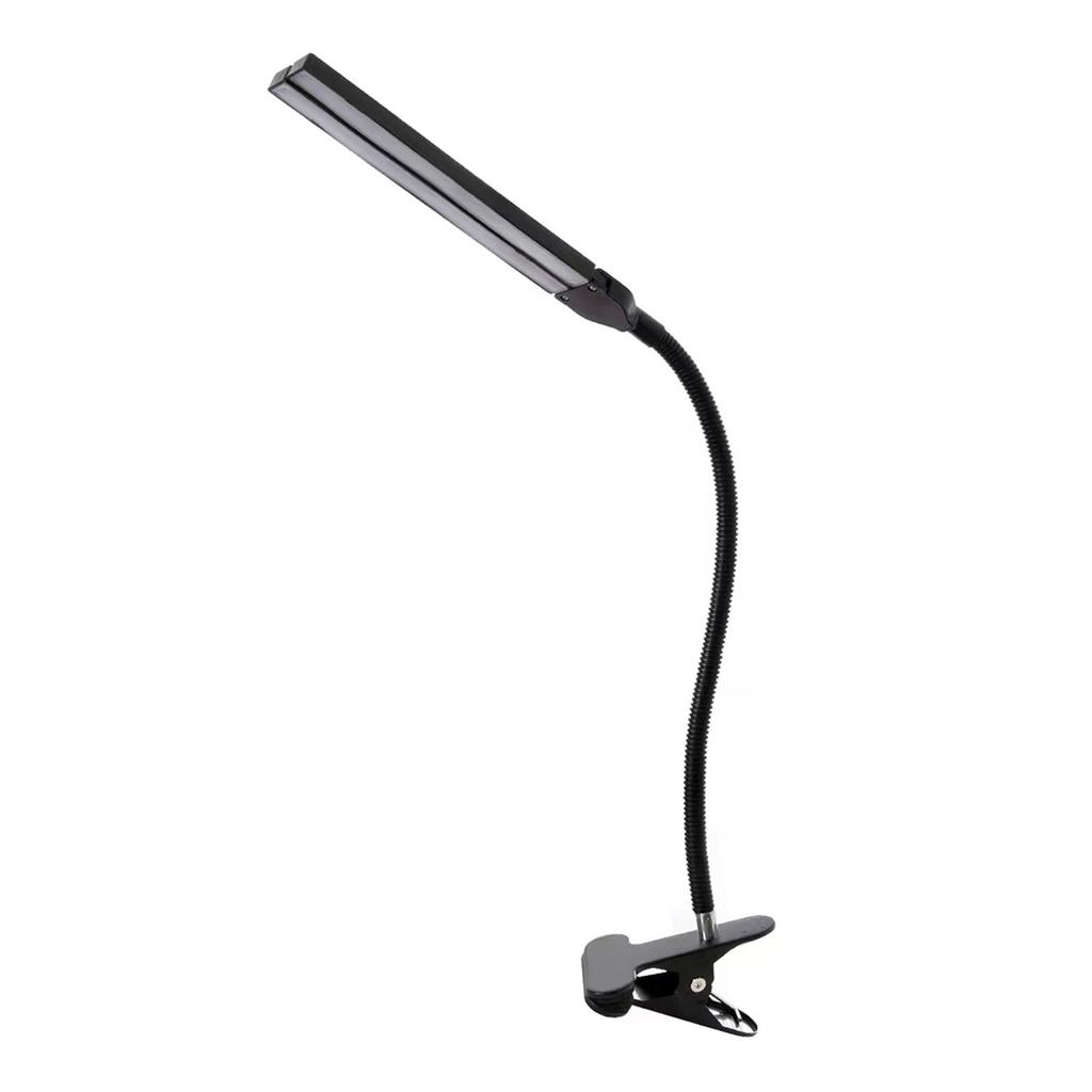 Clip On Desk Lamp Dual Head Eye Care Dimmable LED Night Light for Student Children   Reading Bedside