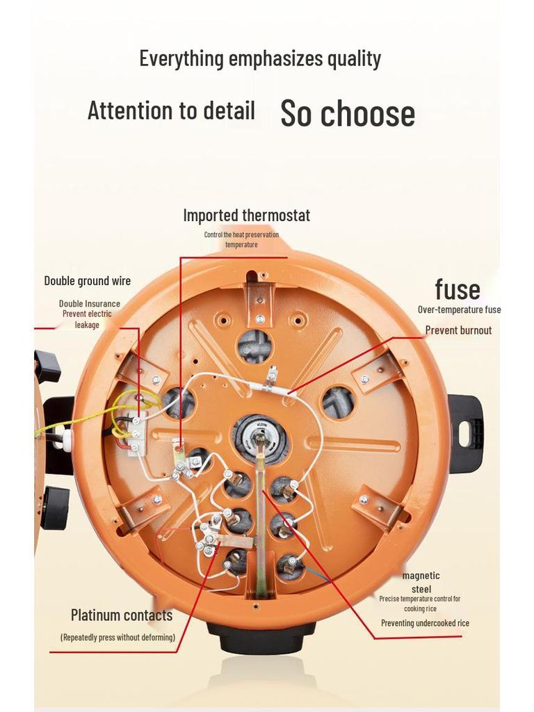 Chu Zhi Hui Large Capacity Electric Rice Cooker for Hotel and Restaurant Use