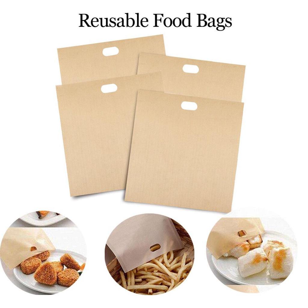 Teflon High-Temperature Resistant Baking Bag for Microwaves, Toast, and More, Food Grade Material.