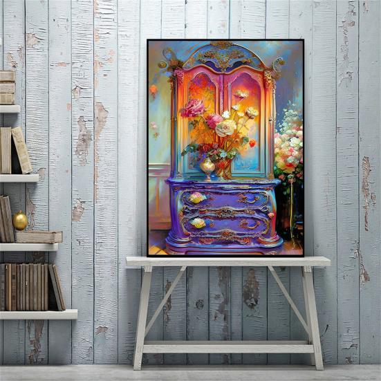 5D Deimantų meno rinkinys Traukinio raštas Kraštovaizdis Padidinkite kūrybiškumą Sumažinkite įtampą su išskirtiniais kalnų krištolais Siuvinėjimas Mozaika kryžminio dygsnio namų dekoravimas