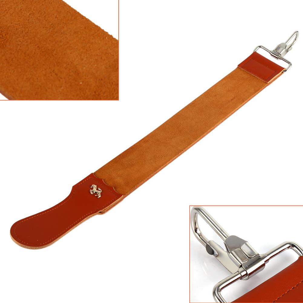 Genuine Lther Strop Belt Belt, Ening Knife Tool for Straight, Chisels and Knives with Convenient Hanging Hook, Professional or Domestic Use