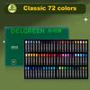 24/36/48/72 set Soft Oil Pastel/Crayon for Painting/Overlay/Scratching Painting Graffiti Crayon Artist Students Drawing Supplies