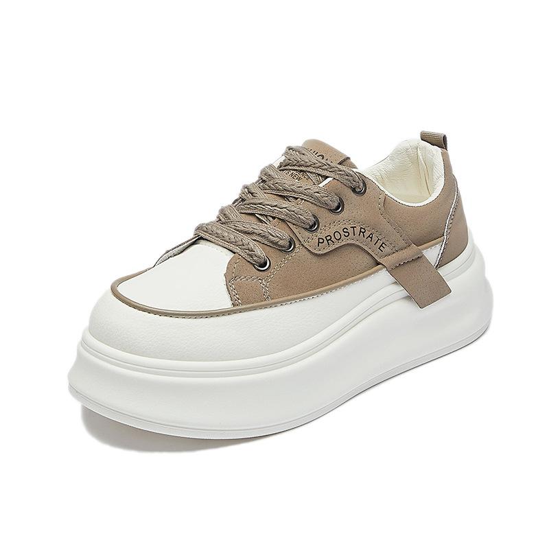 Spring new student little white board shoes women's platform heightening simple casual shoes classic niche sports shoes