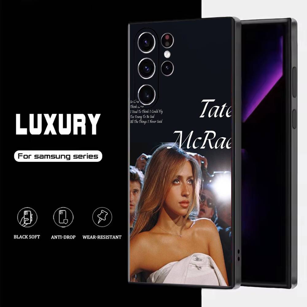 

T-Tate M-McRae EXES Phone Case For Samsung S25,S24,S23,S22,S21,S20,S10,Ultra,Plus,Lite,FE,Soft Silicone Black Cover Samsung S25Plus