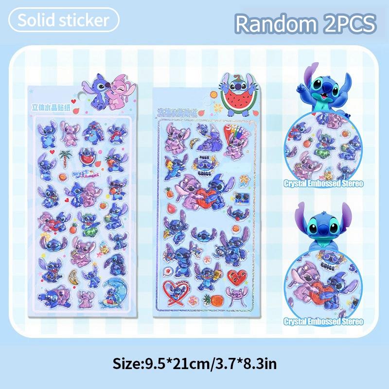 Cartoon Anime Rabbit Judy Fox Nick Stickers Zootopia 3D Relief Sticker Children DIY Scrapbook Notebook Decorative Sticker Gift