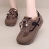 Shoes winter new velvet warm retro German training shoes soft-soled non-slip shoes versatile casual snow boots