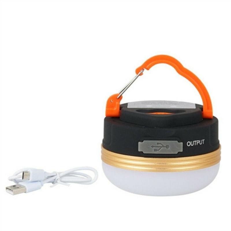 Portable Outdoor Led Camping Lantern Dimmable Emergency  Lamp Usb Rechargeable Light