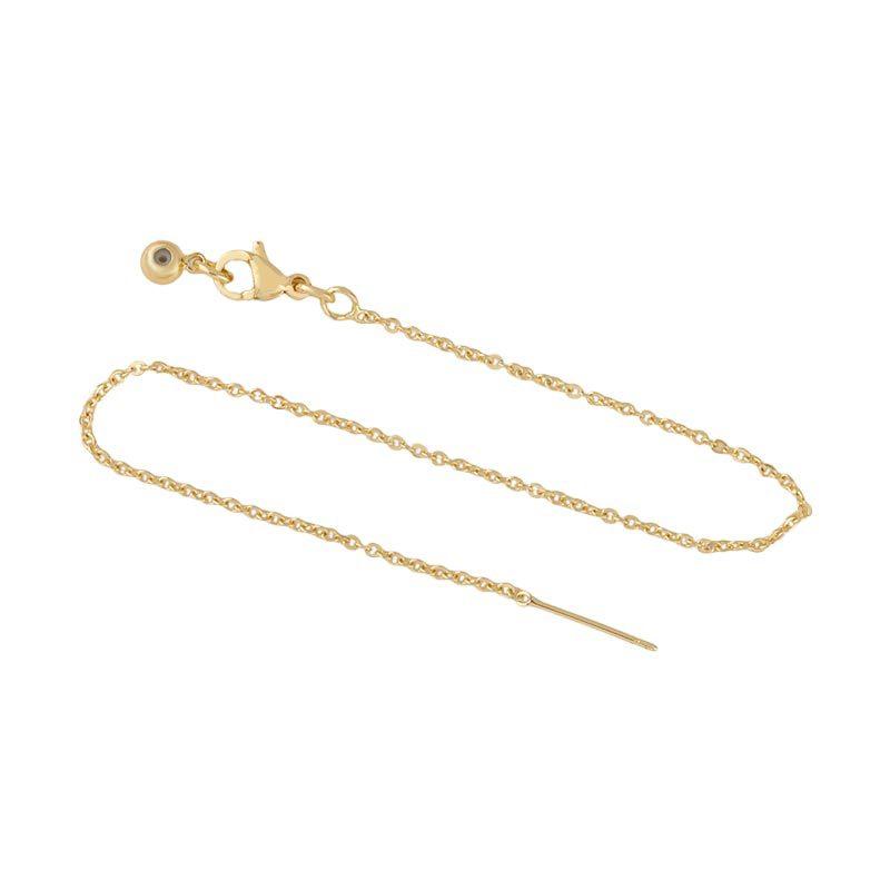 Universelles Stift-Typ O-Ketten-Kugelketten-Kastenschloss Verstellbares Armband Universalkette Blankokette Handgefertigter DIY-Schmuck