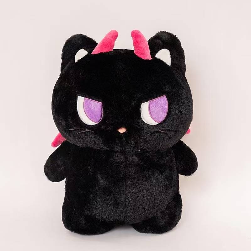 

The latest angel and devil figurine, Kawaii stuffed plush toy doll, cartoon animation, cute, perfect holiday gift for children, 35cm