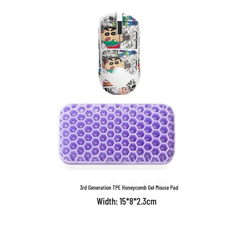New Type Computer Keyboard & Mouse Pad with Soft, Non-Slip, Breathable Wrist Support