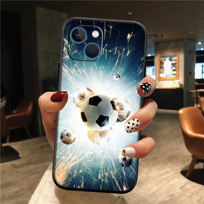 

IK29 Football Soccer Shell Phone Case for Samsung Galaxy Note 10 20 S23 S24 S25 Ultra FE Plus Edge Lite A02S A35 A07 A17 Galaxy S23 Ultra