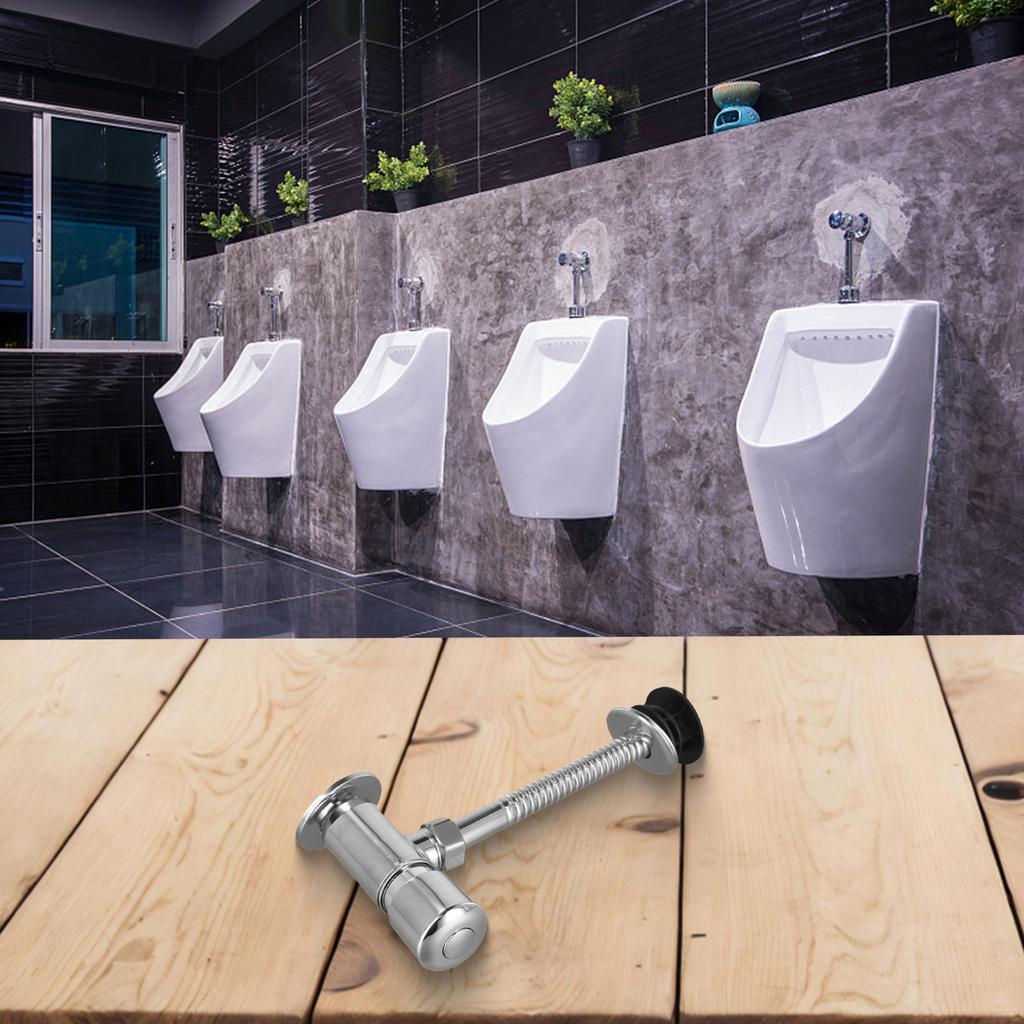 Bathrooms Closestool Drainage Valve Hand Press New Practical Urinal Flush Valve Flush Valve Urinal Flush Valves