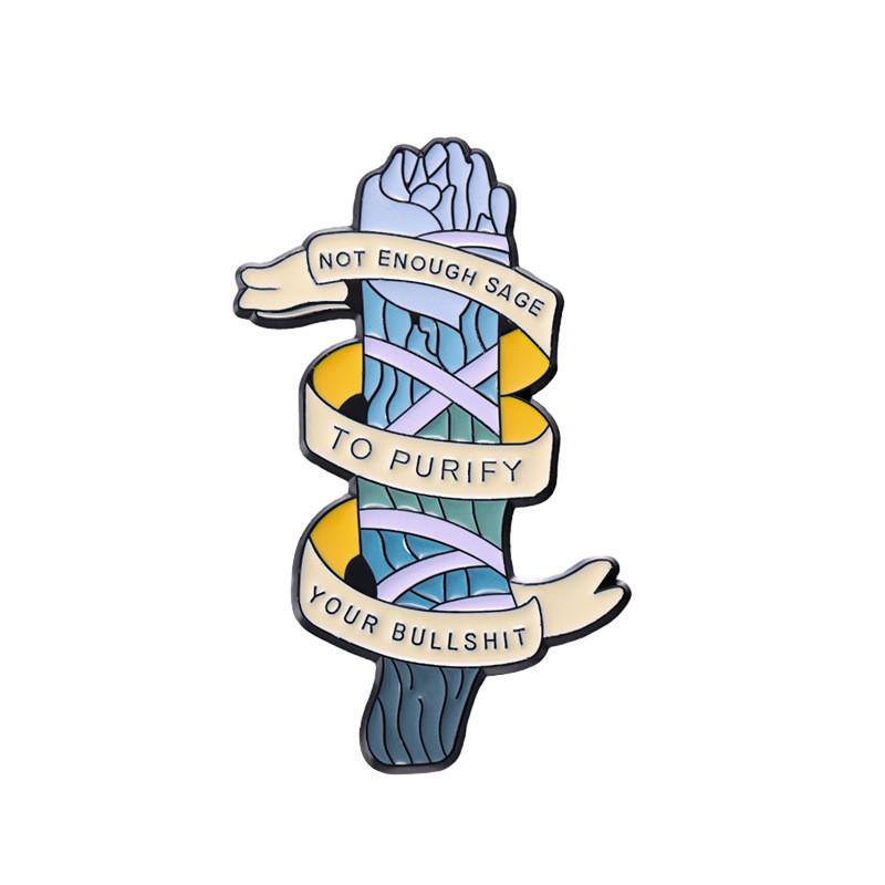 

Creative Cartoon Abstract Metal Badge Featuring Unique Letter Designs For Fun Accessories