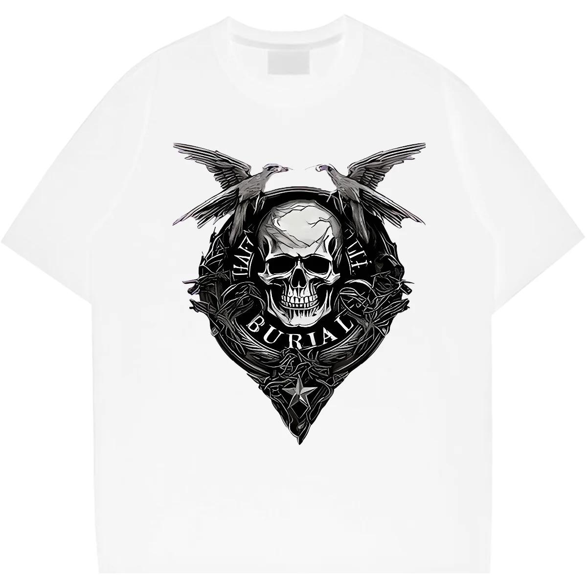 

Горячая Распродажа 2024 Новый Европейский Топ с Рукавами Свободный Оверсайз Круглый Вырез Печатный Слегка Эластичная Рубашка Хип-Хоп Персонализация Смешные Топы XXXXXL белый