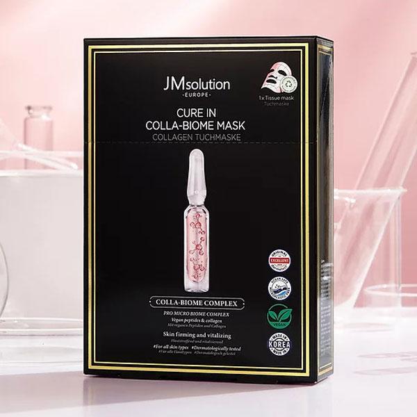 

JMsolution WATER LUMINOUS SOS RINGER КОЛЛАГЕНОВАЯ МАСКА 35 мл x 10 шт., Увлажняющая, Корейская косметика, Kbeauty, пробник