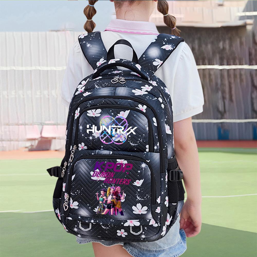 Anime K-Pop Printed Backpack Student Teenager for Boy Girl Schoolbag Bookbag Kid Gift Women Large Capacity Travel Bag Mochila Escolar Rucksack