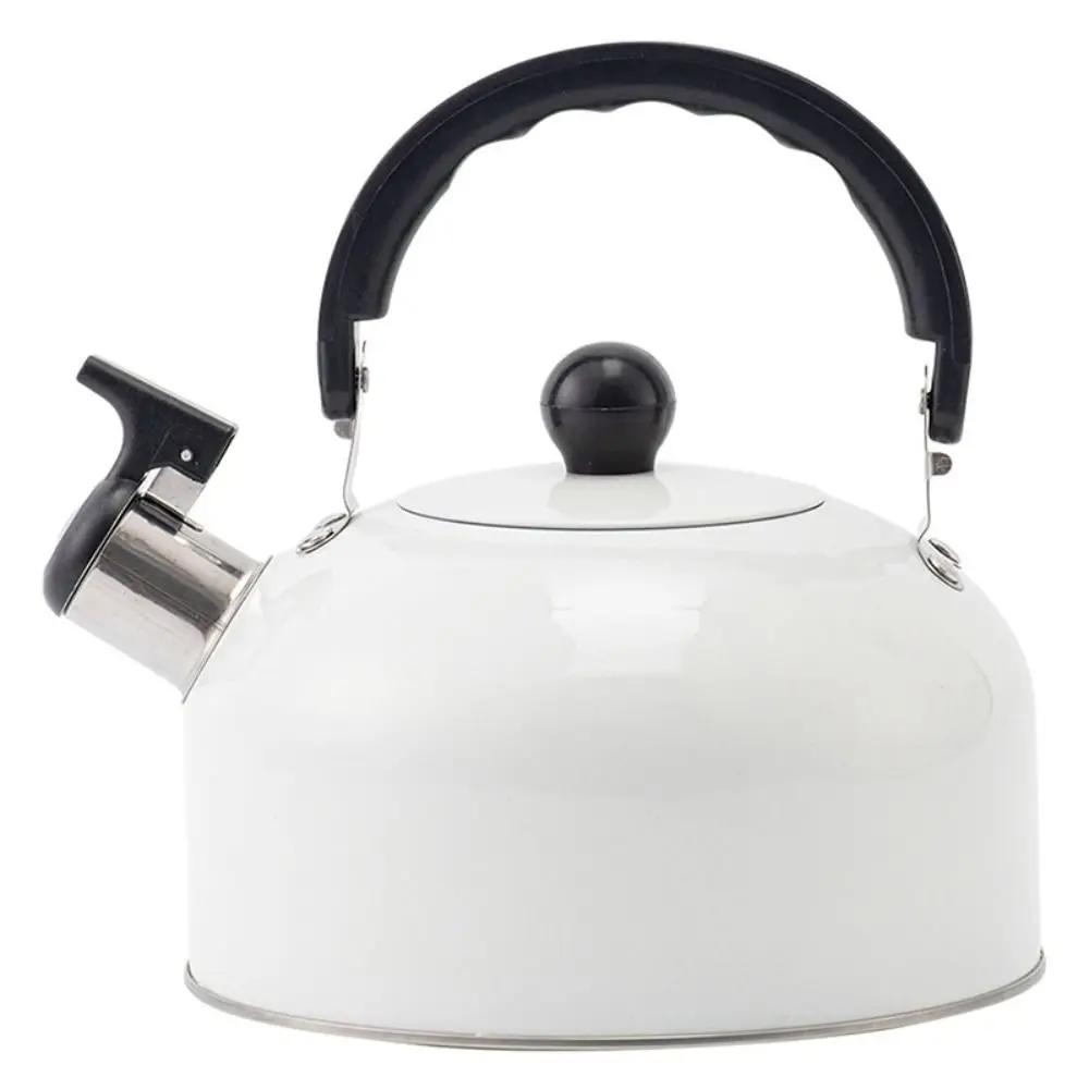 3L Home Appliances Electric Stainless Steel Tea Water Kettle Whistling Tea Making Coffee Making Flat Bottomed Sounding Kettle