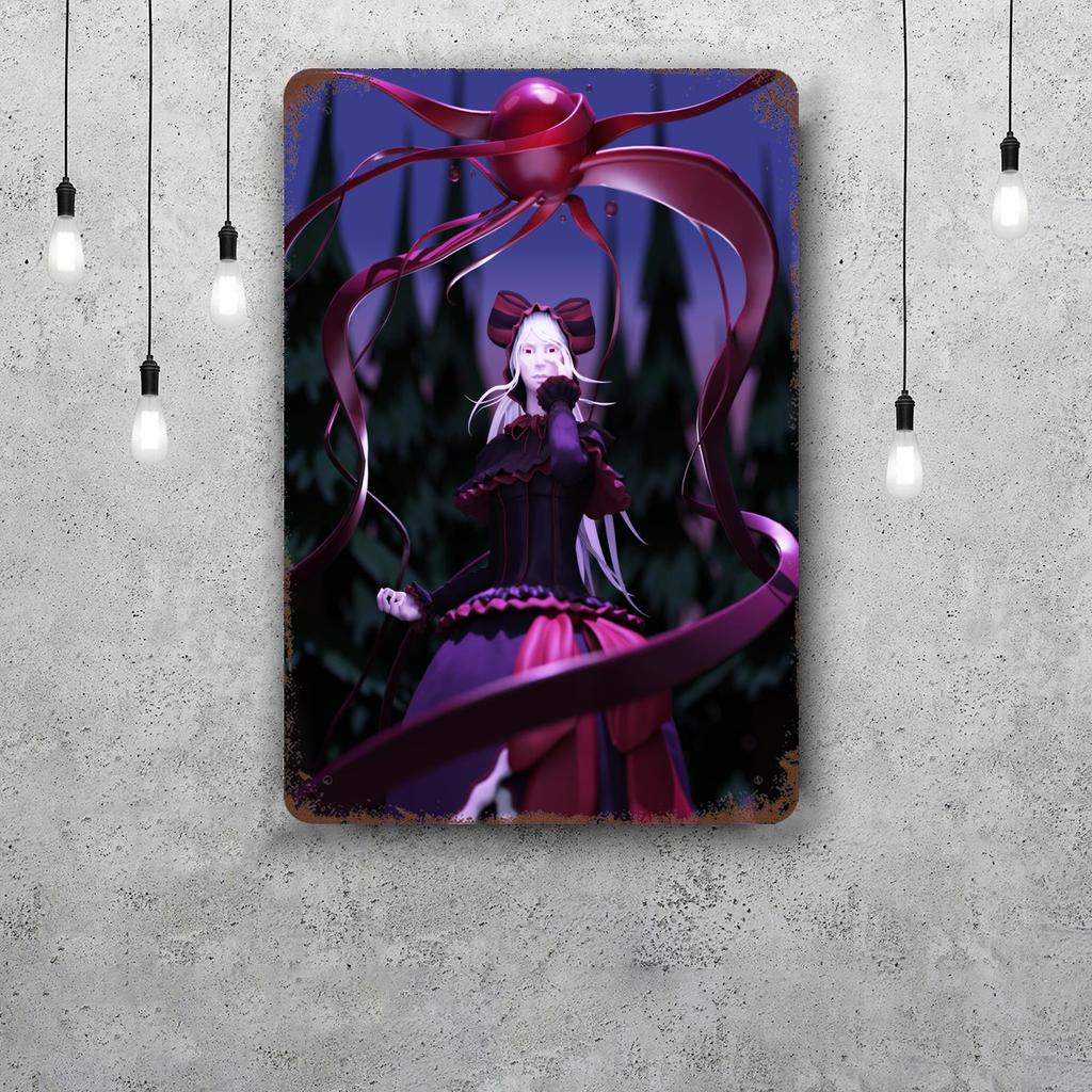 shalltear bloodfallen Decor Vintage Metal Signs Tin Signs Captain Poster Decor for Bar Pub Club Man Cave Wall Decoration