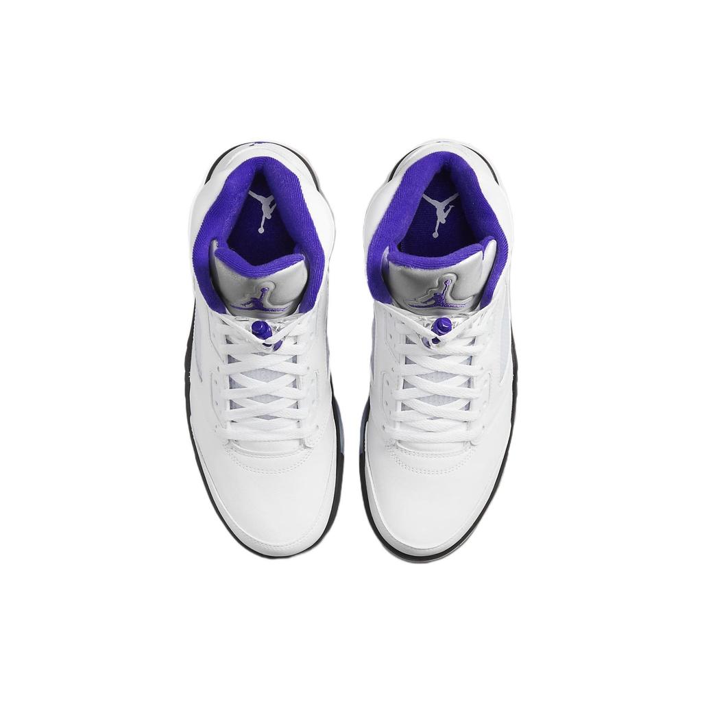 Air Jordan 5 Retro Concord Ανδρικά Αθλητικά Παπούτσια Λευκό Dark-Concord Μαύρο DD0587-141