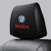 Car Seat Back Headrest Pillow Dustproof Cover for Skoda Octavia 1 2 3 A4 A5 MK2 Fabia Kamiq Kapoq Kodiaq Rapid SCALA