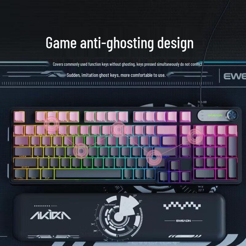 Forerunner V102 Multi-Mode Silent Mechanical Keyboard & Mouse Combo