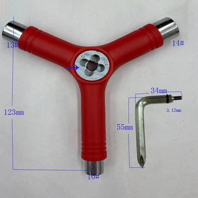 Accesorios Llave en Y Llave para longboard Multifunción