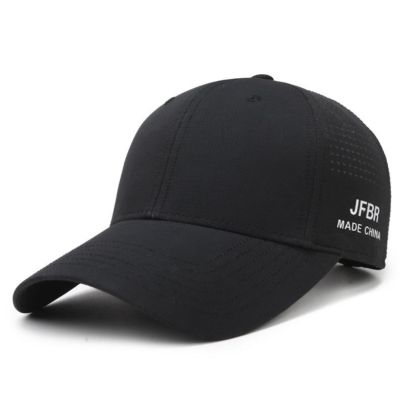 

New Fashionable Side-Perforated Printed Baseball Cap: Stylish, Minimalist, Versatile, Sun-Protective – Unisex Cap чёрный