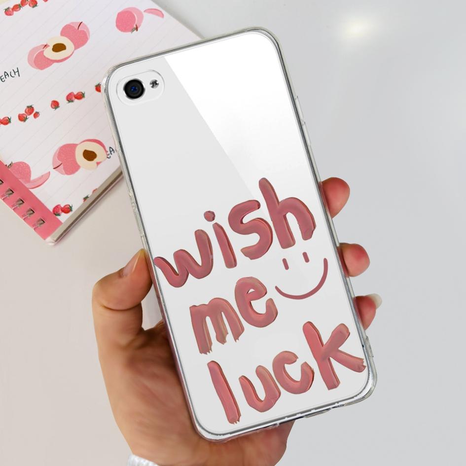 For iPhone 4 Case 3.5" Cute Cartoon Leopard Transparent Silicone Soft Cover For iPhone 4s iPhone4 Funda iPhone4s Shockproof Capa