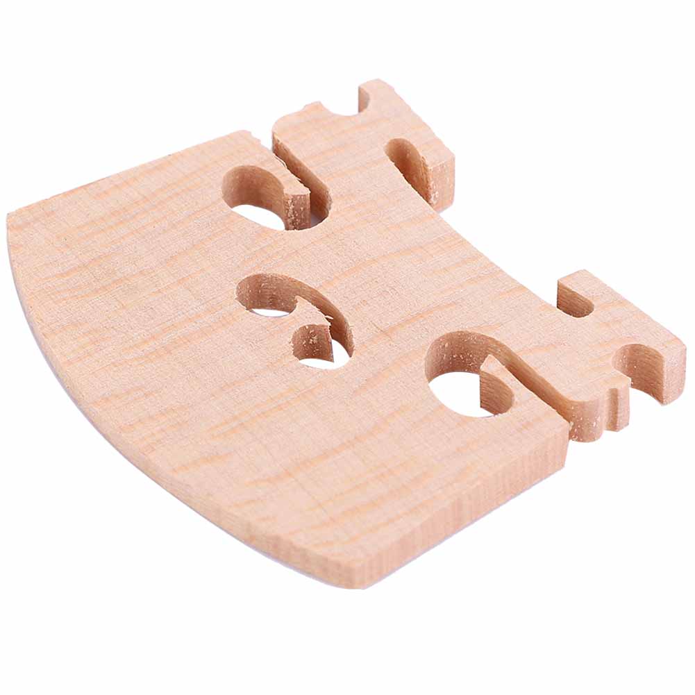 5 Pcs Premium Maple Wooden Violin Bridge Violin Accessory Part  for Instrument Learner(1 8)
