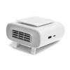 Portable Mini Waist Neck Fan Rechargeable 3 Gears Adjustable Outdoor Air Cooling FanWhite