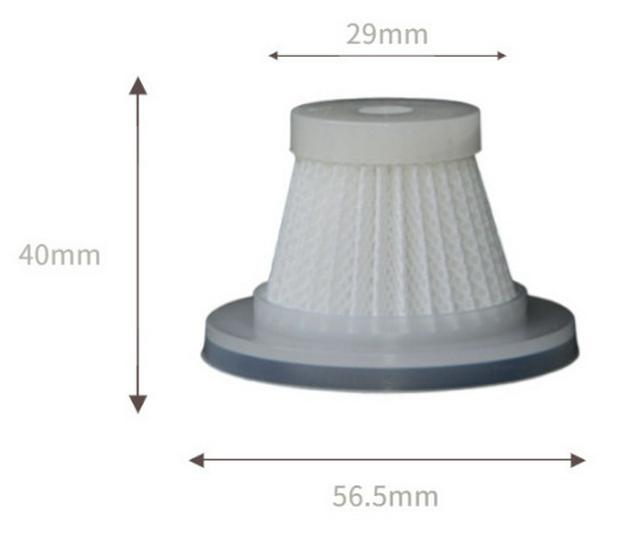 HEPA Filter Element for Vacuum Cleaner - High-Efficiency, Washable, Accessory.