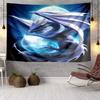 Fiery Dragon Artwork Tapestry Room Decoration Wall Hanging for Living Room Bedroom, dormitory, Birthday and Christmas gifts