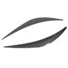 Headlight Eyebrow Covers Lightweight Front Eyelids for Q50 2014-2023 (Carbon Fiber Style)