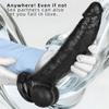Aufwärts beweglicher Riesendildo Penis Riesenschwanz Analdehnung Cunnilingus Erotikprodukte